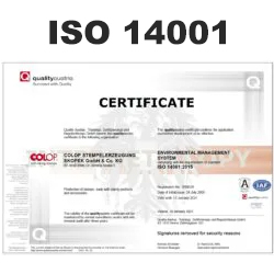 COLOP ISO 14001